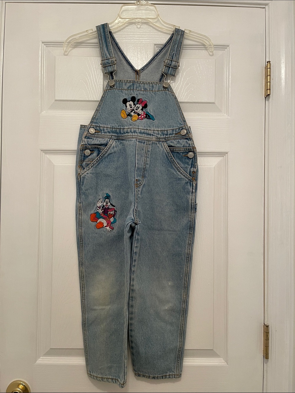 Disney Denim Mickey & Friends Overalls
